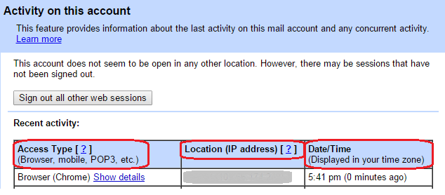 Gmail Account Hacked - Latest Activity Gmail Account Hacked - Latest Activity