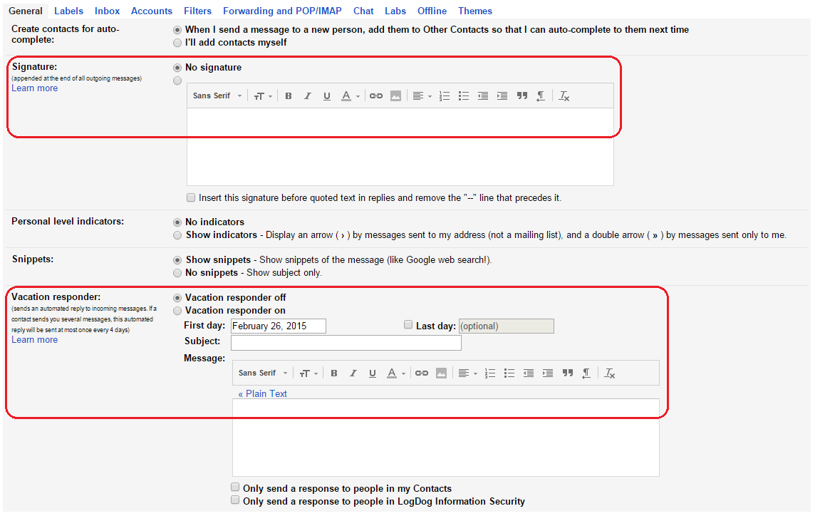 Gmail Account Hacked - Settings Gmail Account Hacked - Settings