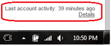 Gmail Account Hacked - Check the latest logins Gmail Account Hacked - Check the latest logins