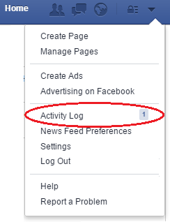 Facebook hacked - Activity log Facebook hacked - Activity log
