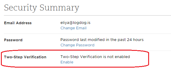 Evernote Two-Step Verification Evernote Two-Step Verification